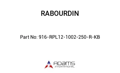 916-RPL12-1002-250-R-KB