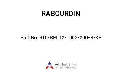 916-RPL12-1003-200-R-KR
