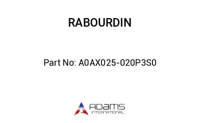 A0AX025-020P3S0