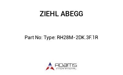 Type: RH28M-2DK.3F.1R